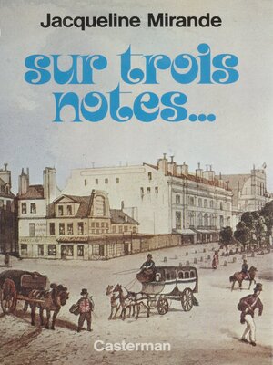 cover image of Sur trois notes